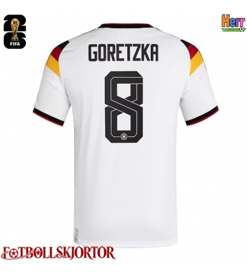 Tyskland Leon Goretzka #8 Hemmatröja VM 2026 Kortärmad